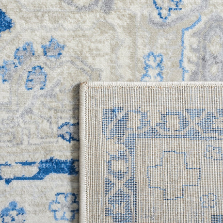 Safavieh Brentwood Bnt852C Beige/Blue Rug.