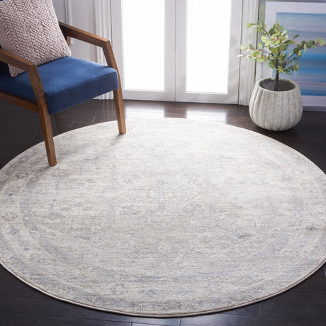 Safavieh Brentwood Bnt852D Ivory/Grey Rug.