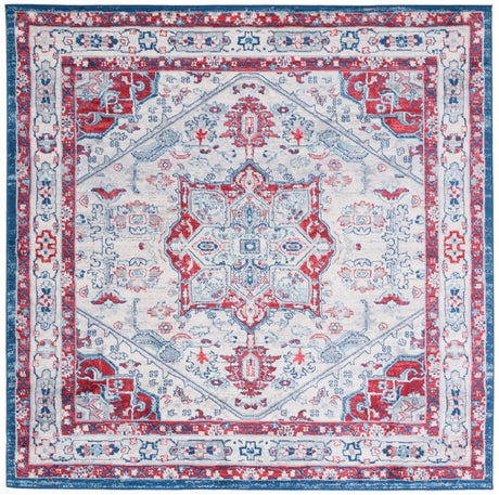 Safavieh Brentwood Bnt852E Ivory/Red Rug.