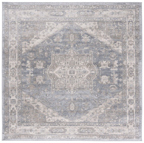 Safavieh Brentwood Bnt852F Grey/Beige Rug.