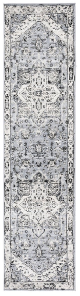 Safavieh Brentwood Bnt852G Grey/Black Rug.
