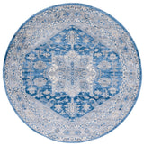 Safavieh Brentwood Bnt852M Blue/Grey Rug.