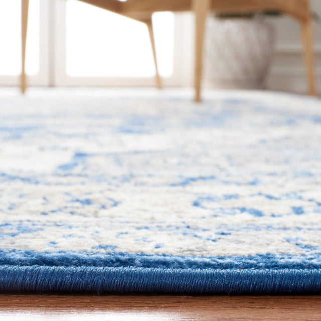 Safavieh Brentwood Bnt852N Navy/Grey Rug.