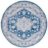 Safavieh Brentwood Bnt852N Navy/Grey Rug.