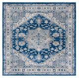 Safavieh Brentwood Bnt852N Navy/Grey Rug.