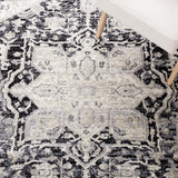 Safavieh Brentwood Bnt852Z Black/Ivory Rug.