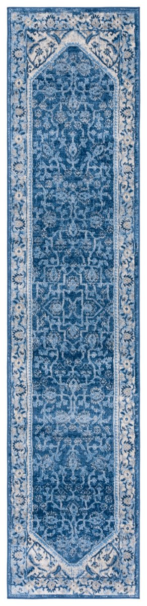 Safavieh Brentwood Bnt853A Ivory/Navy Rug.