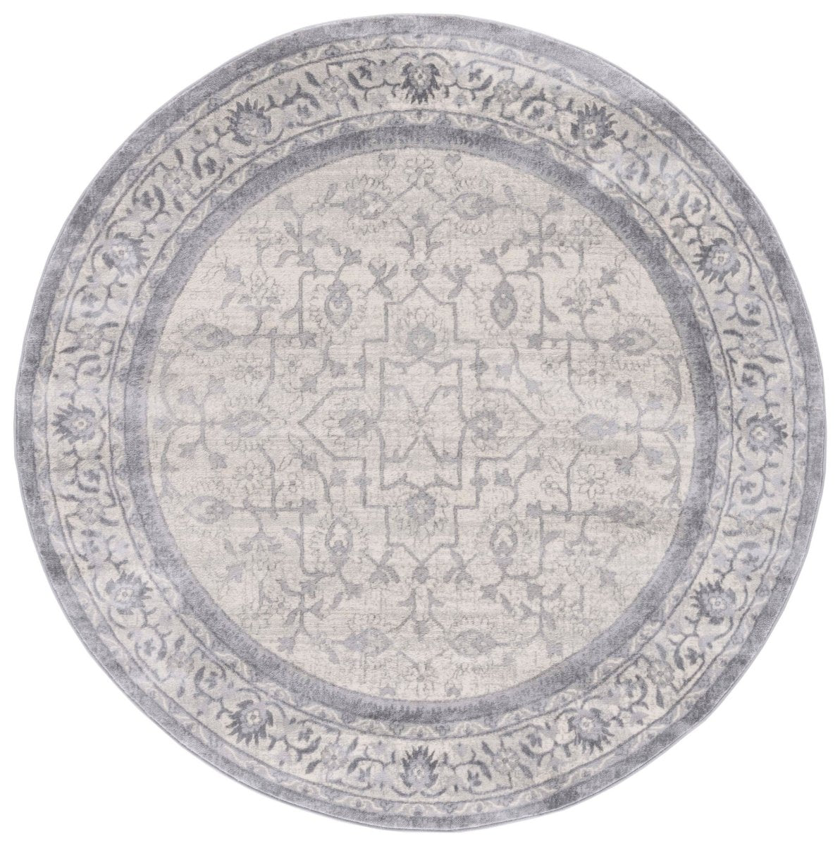 Safavieh Brentwood Bnt853F Grey/Light Grey Rug.
