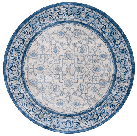 Safavieh Brentwood Bnt853M Blue/Ivory Rug.