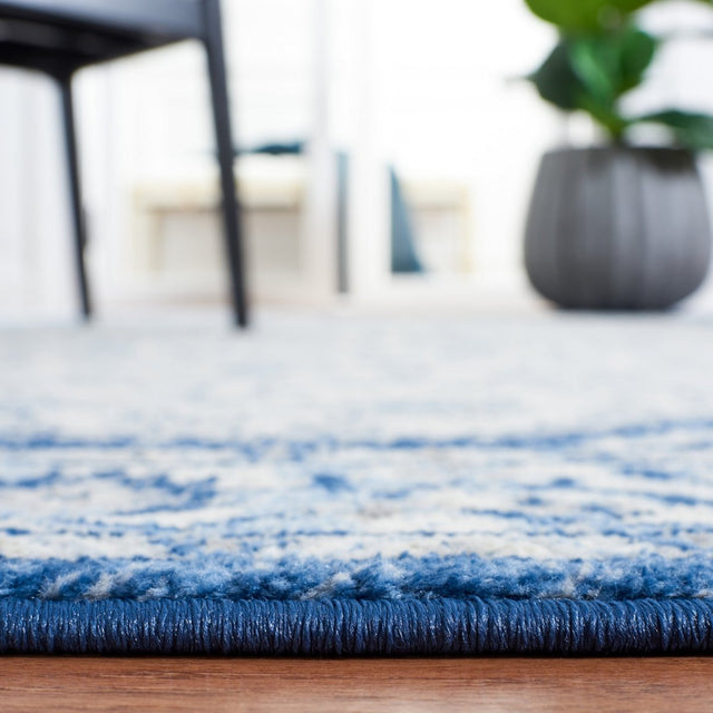 Safavieh Brentwood Bnt853M Blue/Ivory Rug.