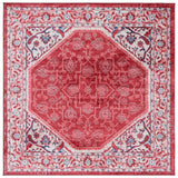 Safavieh Brentwood Bnt853N Blue/Red Rug.
