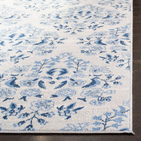 Safavieh Brentwood Bnt856D Cream/Blue Rug.