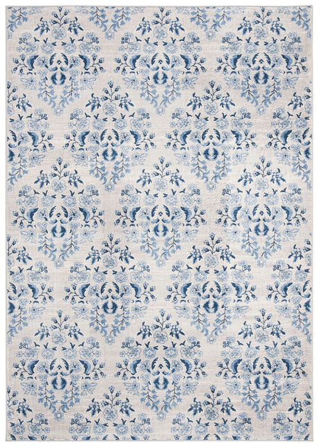 Safavieh Brentwood Bnt856D Cream/Blue Rug.