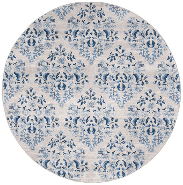 Safavieh Brentwood Bnt856D Cream/Blue Rug.