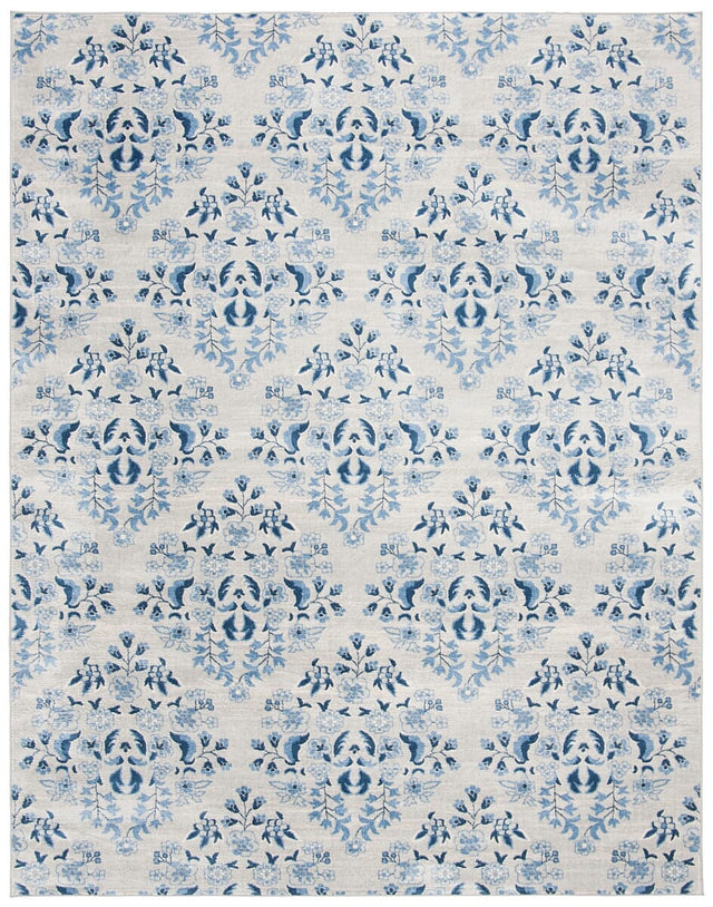 Safavieh Brentwood Bnt856D Cream/Blue Rug.