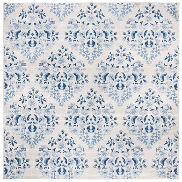 Safavieh Brentwood Bnt856D Cream/Blue Rug.