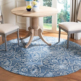 Safavieh Brentwood Bnt860M Navy/Light Grey Rug.