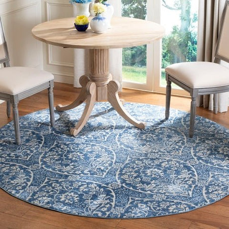 Safavieh Brentwood Bnt860M Navy/Light Grey Rug.