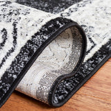 Safavieh Brentwood Bnt861A Ivory/Black Rug.