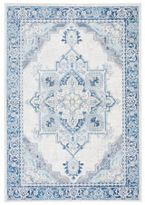 Safavieh Brentwood Bnt861K Aqua/Light Grey Rug.