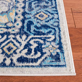 Safavieh Brentwood Bnt861K Aqua/Light Grey Rug.