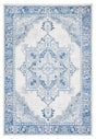 Safavieh Brentwood Bnt861M Blue/Light Grey Rug.