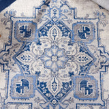 Safavieh Brentwood Bnt861M Blue/Light Grey Rug.