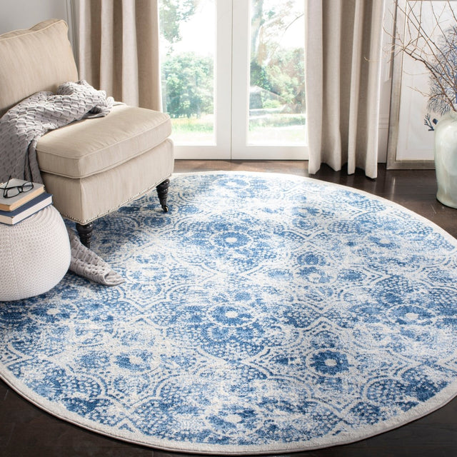 Safavieh Brentwood Bnt862D Cream/Blue Rugs.