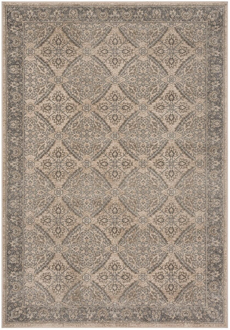 Safavieh Brentwood Bnt863B Cream/Grey Rug.