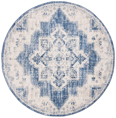Safavieh Brentwood Bnt865A Ivory/Navy Rugs.