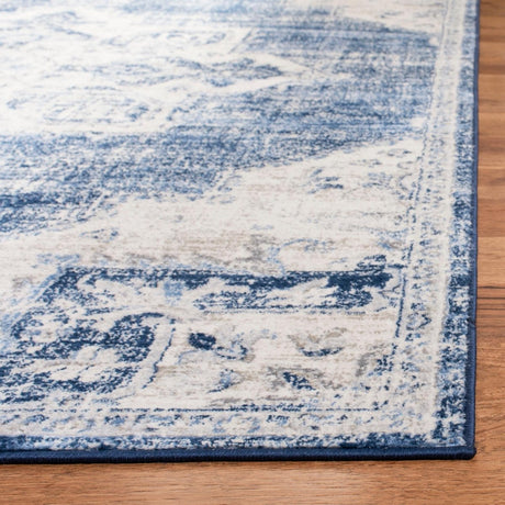 Safavieh Brentwood Bnt865A Ivory/Navy Rugs.