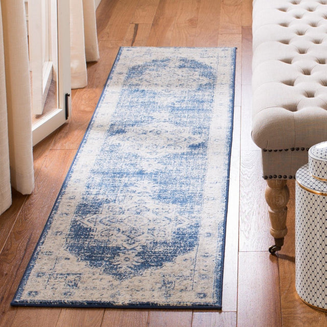 Safavieh Brentwood Bnt865A Ivory/Navy Rugs.