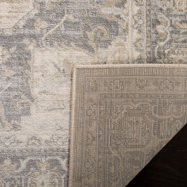 Safavieh Brentwood Bnt865B Cream/Grey Rug.