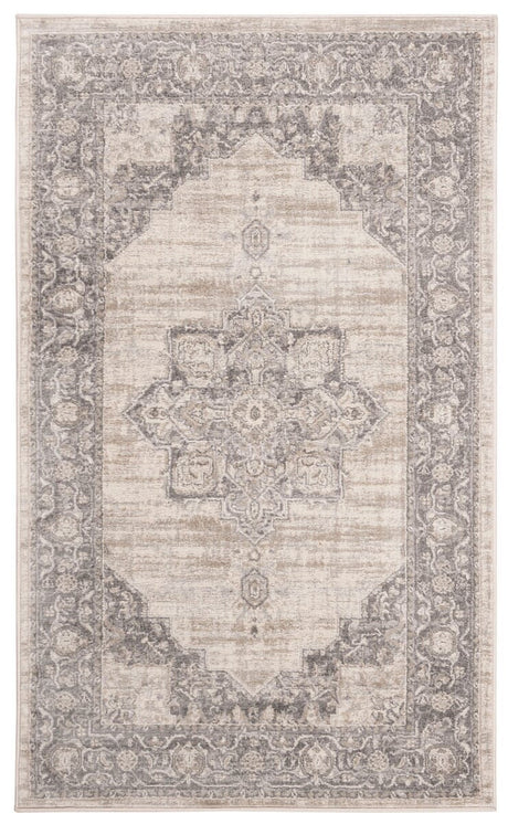 Safavieh Brentwood Bnt865B Cream/Grey Rug.