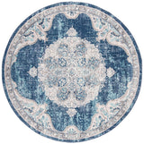 Safavieh Brentwood Bnt867N Navy/Ivory Rug.
