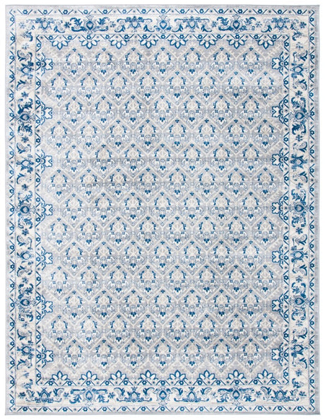 Safavieh Brentwood Bnt869F Grey/Blue Rugs.