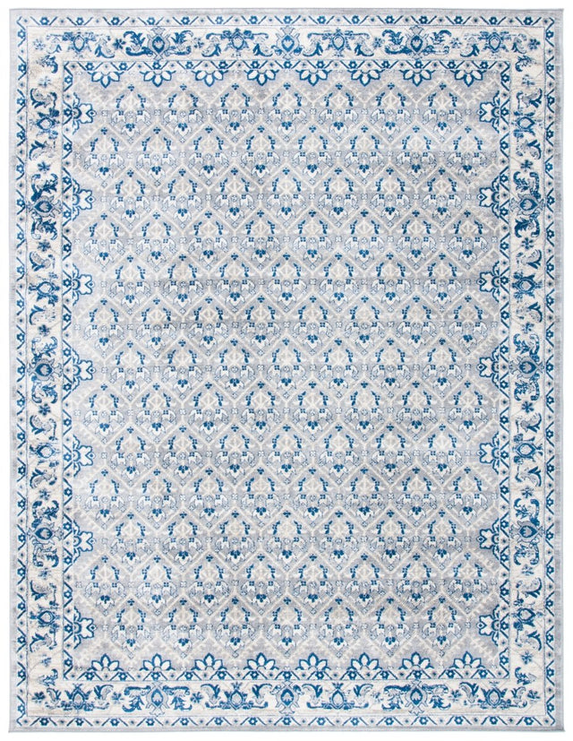 Safavieh Brentwood Bnt869F Grey/Blue Rugs.