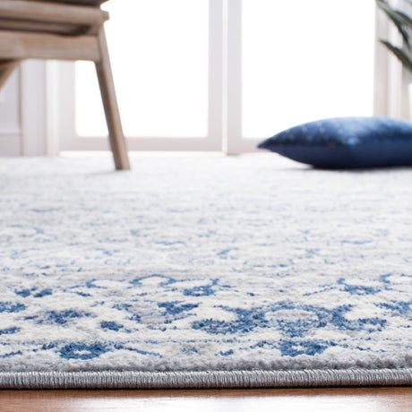 Safavieh Brentwood Bnt869F Grey/Blue Rugs.