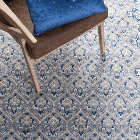 Safavieh Brentwood Bnt869F Grey/Blue Rugs.