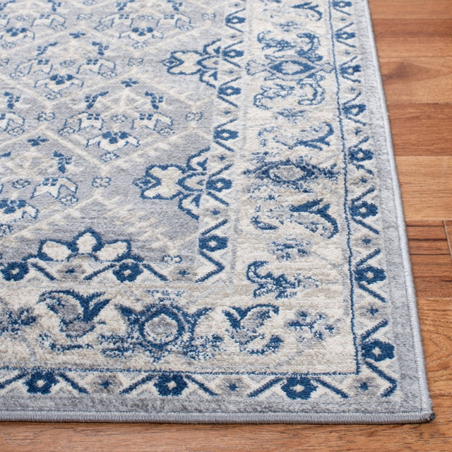 Safavieh Brentwood Bnt869F Grey/Blue Rugs.