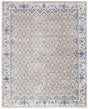 Safavieh Brentwood Bnt869G Light Grey/Blue Rug.