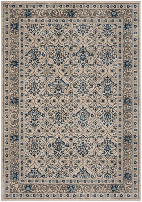 Safavieh Brentwood Bnt870G Light Grey/Blue Rug.