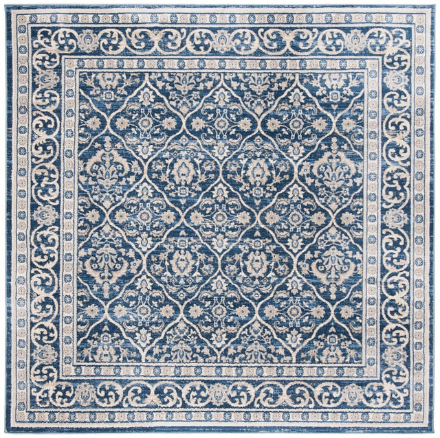 Safavieh Brentwood Bnt870M Navy/Light Grey Rug.