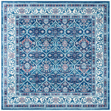 Safavieh Brentwood Bnt870N Navy/Red Rugs.