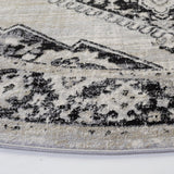 Safavieh Brentwood Bnt871Z Black/Ivory Rug.