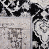 Safavieh Brentwood Bnt871Z Black/Ivory Rug.