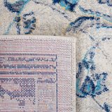 Safavieh Brentwood Bnt874M Blue/Light Grey Rug.