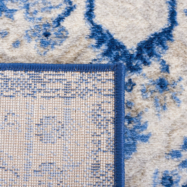Safavieh Brentwood Bnt876M Blue/Ivory Rug.
