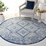 Safavieh Brentwood Bnt876M Blue/Ivory Rug.