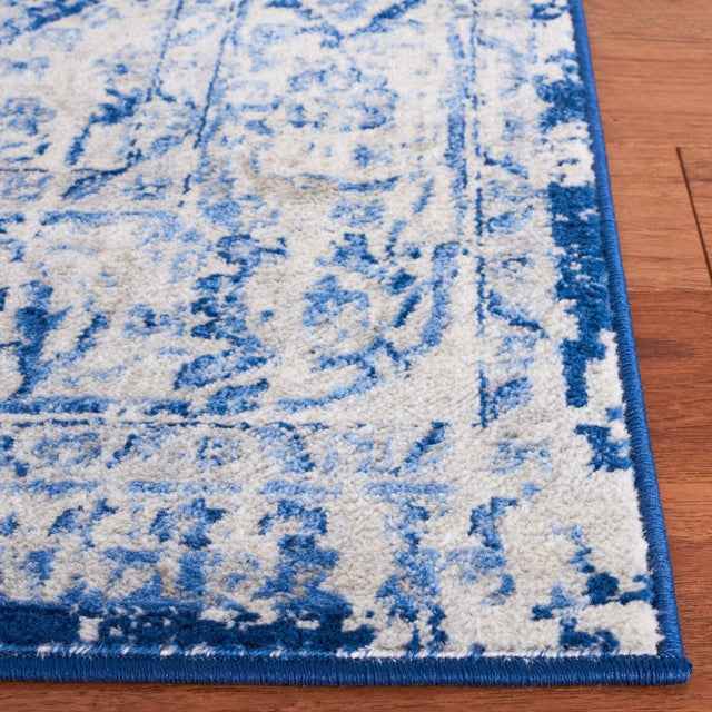Safavieh Brentwood Bnt876M Blue/Ivory Rug.